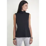Seidel Moden Tanktop SEIDEL MODEN, Damen, Gr. 44, schwarz, Jersey, Obermaterial: 96% Viskose, 4% Elasthan, unifarben, figurumspielend hüftbedeckend, Rundhals, Tops Tanktop, MADE IN GERMANY