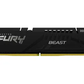 Kingston FURY Beast DDR5 5600MT/s 16GB Modul (1x16GB) CL40 Schwarz KF556C40BB-16