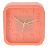 MIJOMA Quarz-Wecker Korallenrot