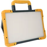 Proventa LED-Baustrahler mit zwei Steckdosen 40W kaltweiß IK08 5m Zuleitung IP54