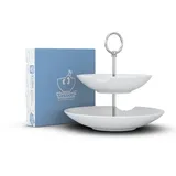Fiftyeight Etagere 18-24 cm grau/weiß 2er Set
