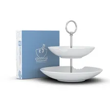 Fiftyeight Etagere 18-24 cm grau/weiß 2er Set