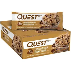 Quest Nutrition Quest Bars Dipped (12x50g) Chocolate Chip Cookie Dough EINHEITSGRÖSSE