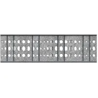 zaun|zu® Sichtschutzstreifen 260 x 1 cm Hellgrau