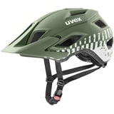 Uvex access - leichter MTB-Helm für Damen und Herren - individuelle Größenanpassung - optimierte Belüftung - moss green-white matt