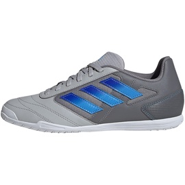 adidas Herren Super Sala Ii Hallenstiefel Sneaker, Grey Two Lucid Blue Blue Burst, 43 1/3 EU