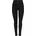 Skinny Fit in Schwarz mit offenem Saum-XL-L30