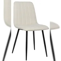 deluke Stuhl LENZ Stoff creme