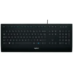 LOGITECH K280e Business USB Tastatur : Schwarz : AZERTY