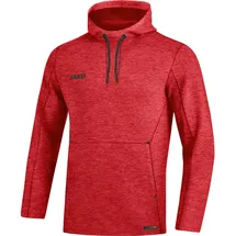 Jako Premium Hoodie Damen rot meliert 44