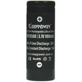 Keeppower IMR18500 1100 mAh 1 St.