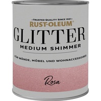 Rust-Oleum Glitzerfarbe Medium Shimmer Rosa 750 ml