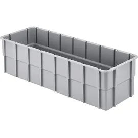 ALUTEC München Einsatzkasten Stahl 362 x 131 x 101 mm Grau