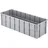 ALUTEC München Einsatzkasten Stahl 362 x 131 x 101 mm Grau
