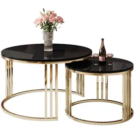 lookway LORI Gold Holzwerkstoff 70 x 49 x 50 cm
