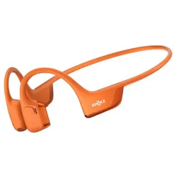 Shokz Kopfhörer OpenRun Pro 2 (Open-Ear-Design, sicherer Sitz, 12 Stunden Wiedergabezeit) orange