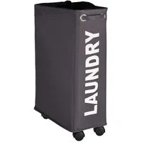Wenko Wäschesammler Corno 43 l, grau