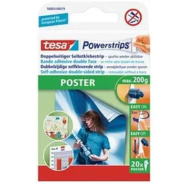 Tesa Klebestreifen Poster 200 g 20 Stück