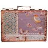 BIRENDY Truhe Kiste KD 1290 36 x 25 x 12 cm 1-tlg. Blau