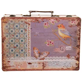 BIRENDY Truhe Kiste KD 1290 36 x 25 x 12 cm 1-tlg. Blau