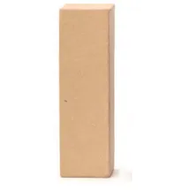 Glorex  6 2029 109 Papp Buchstabe I Buchstabe aus brauner Pappe ca. 17,5 X 5,5 cm groß zum bemalen und bekleben für Serviettentechnik und Décopatch ideal als Dekoration
