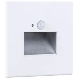 Paulmann Wandeinbauleuchte Edge Quadro 1 eckig 80x42mm 1,2W 25lm 2700K Weiß