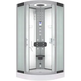 AcquaVapore Dampfdusche Duschkabine Sauna Dusche D58-10m3 90x90 cm ohne 2k Scheiben Versiegelung