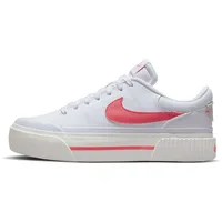 Nike Court Legacy Lift Sneaker Damen - weiß/pink-40.5