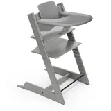 Stokke Tripp Trapp Bundle storm grey inkl. Baby Set2 + Tray