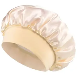SOHO Safiya Satin Bonnet Champagne Nude 