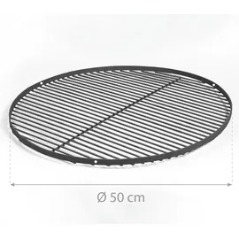 Cook King Grillrost Ø 50 cm Stahl schwarz