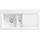 Villeroy & Boch Subway 60 links stone white + Handbetätigung + Lochbohrungen