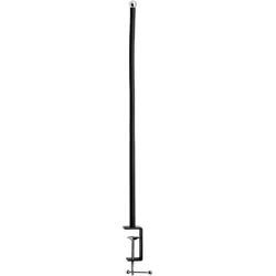 APS 17094 -VALUMO- Schraubkammer + flexibler Arm 4,5 x 4 cm, H: 64 cm, Schraubhalterung, Stab, flexibler Arm, OHNE LEUCHTKOPF