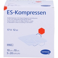 Avitamed GmbH ES-KOMPRESSEN steril 10x10 cm Großpackung