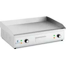 Royal Catering Elektro Grillplatte 727 x 420 mm glatt 4400 W
