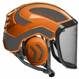 Pfanner Protos Integral Arborist Forsthelm G16 F39 alle 24 Farben Schutzhelm KWF - Orange-Grau