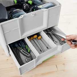 Festool Systainer3 SYS3-COMBI M 337 1-teilig grau