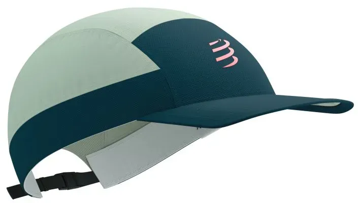 Compressport Unisex 5 Panel Light Cap blau