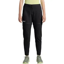 Jack Wolfskin Hikeout Zip Off Damen Hose Schwarz 44