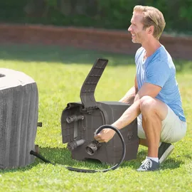 Intex PureSpa Bubble Deluxe Ø 196 x 71 cm greywood