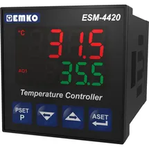 EMKO ESM-4420 Temperaturregler 2-Punkt J, K, R, S, T, Pt100 -200 bis 1700 °C Relais 5 A