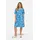 laurasøn Jerseykleid Kleid A-Line Mittelblau XXL