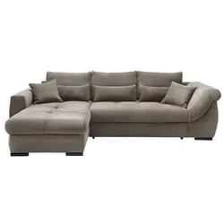 Wohnlandschaft Frederico Graubraun Cord