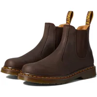 Dr. Martens Unisex Chelsea Boots, Dark Brown Crazy Horse, 46 EU