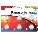 Panasonic Lithium CR2032 6er Blister
