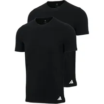 adidas Sportswear Unterhemd / Shirt Active Flex Cotton Schwarz XL