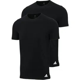 adidas Sportswear Unterhemd / Shirt Active Flex Cotton Schwarz XL