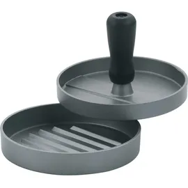 Kela Burgerpresse 7,5 cm Aluguss Schwarz/Grau