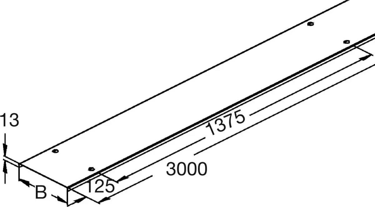 Rico Abdeckung 15W12-300-R