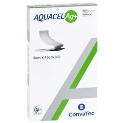 Aquacel Ag + 2x45 cm Tamponaden